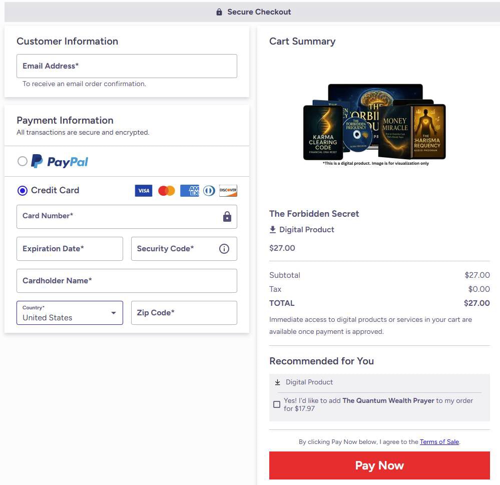 The Forbidden Secret Order